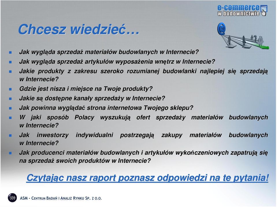 Jakie sąs dostępne kanały y sprzedaży y w Internecie? Jak powinna wygląda dać strona internetowa Twojego sklepu?