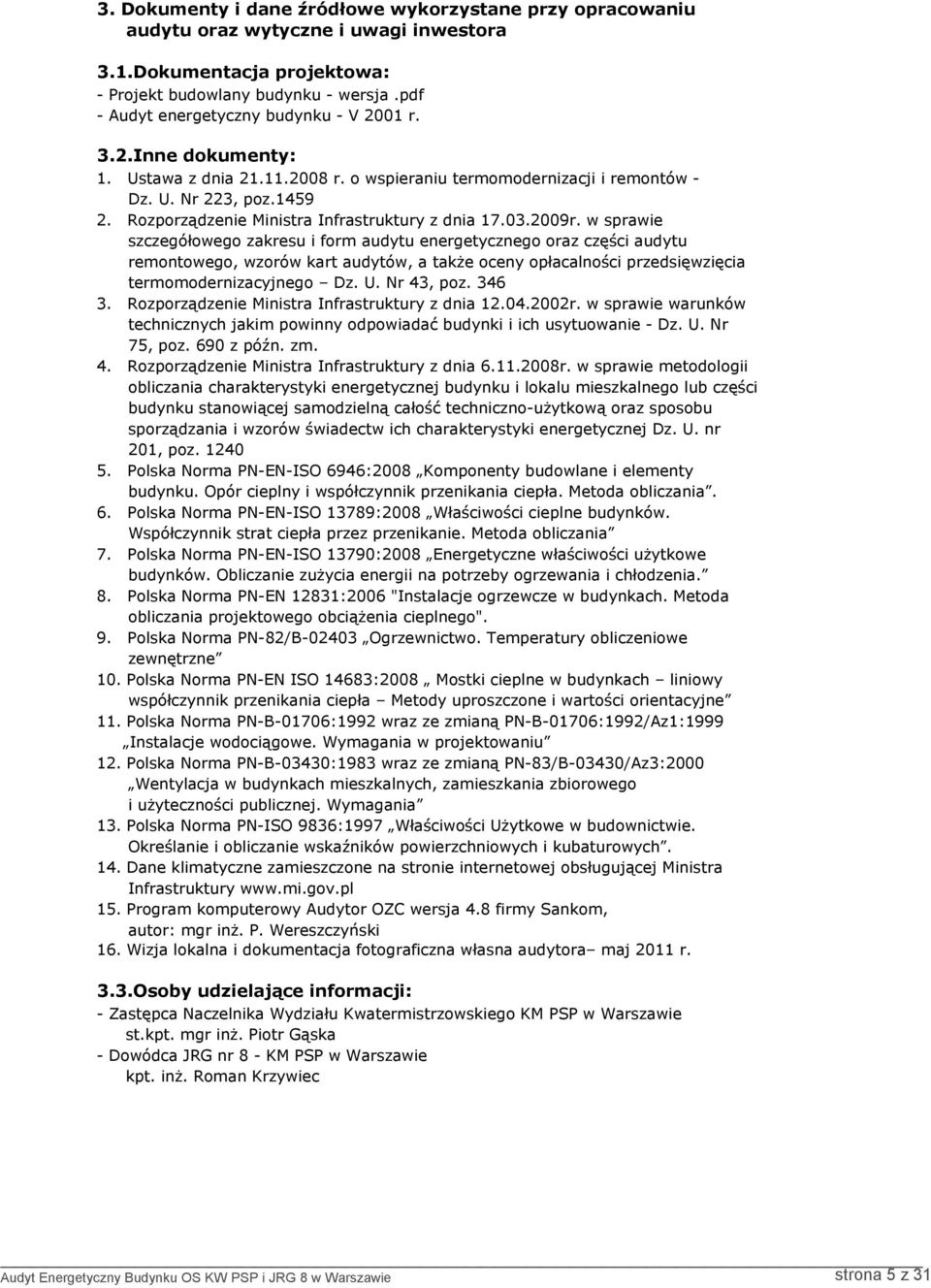 Rozporządzenie Ministra Infrastruktury z dnia 17.03.2009r.