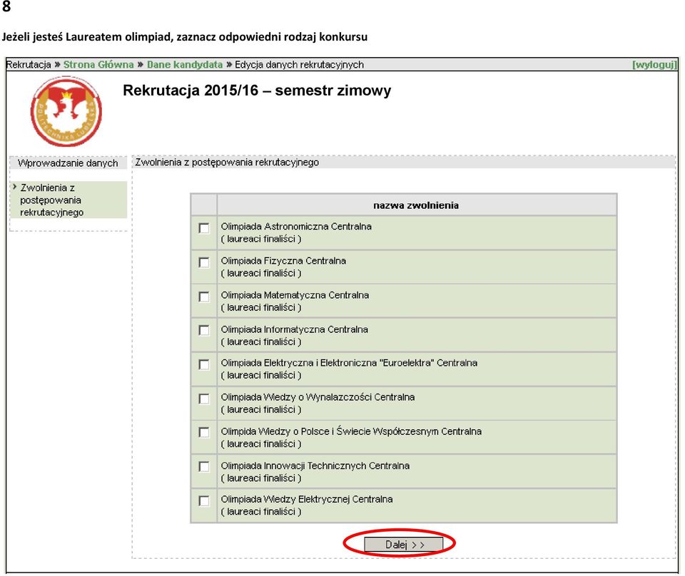 odpowiedni rodzaj