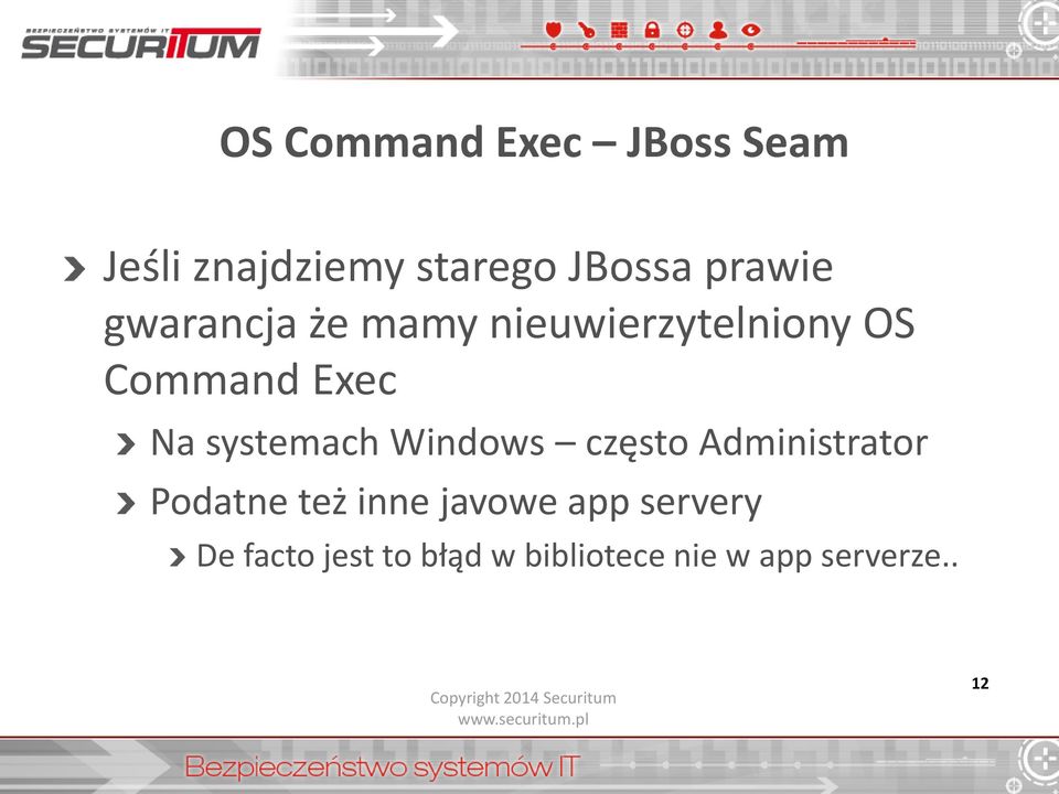 systemach Windows często Administrator Podatne też inne javowe