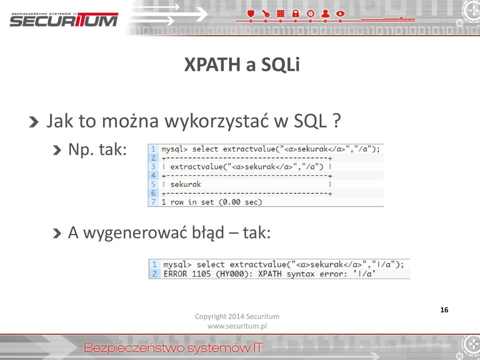 SQL? Np.