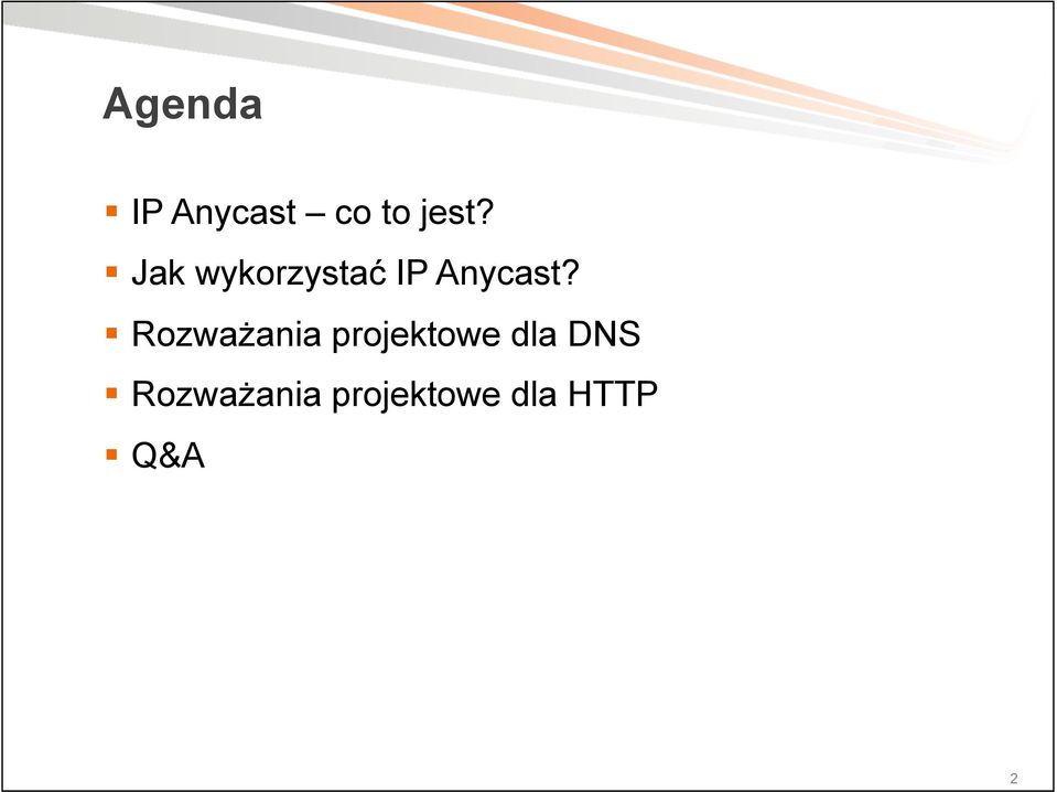 Rozważania projektowe dla DNS