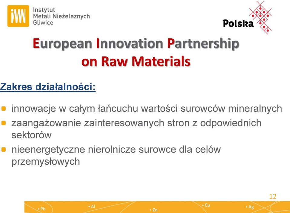 mineralnych zaangażowanie zainteresowanych stron z