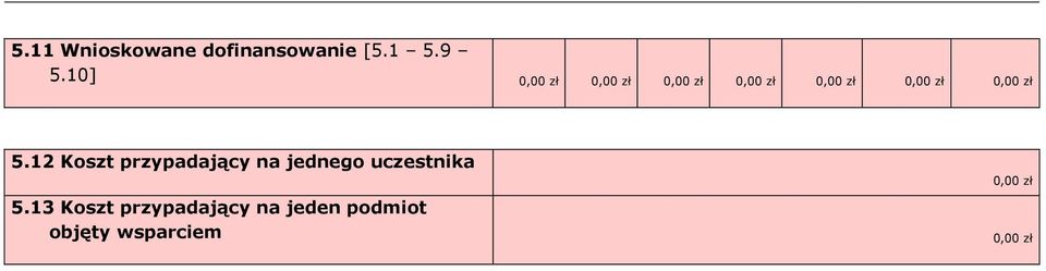 12 Koszt przypadający na jednego