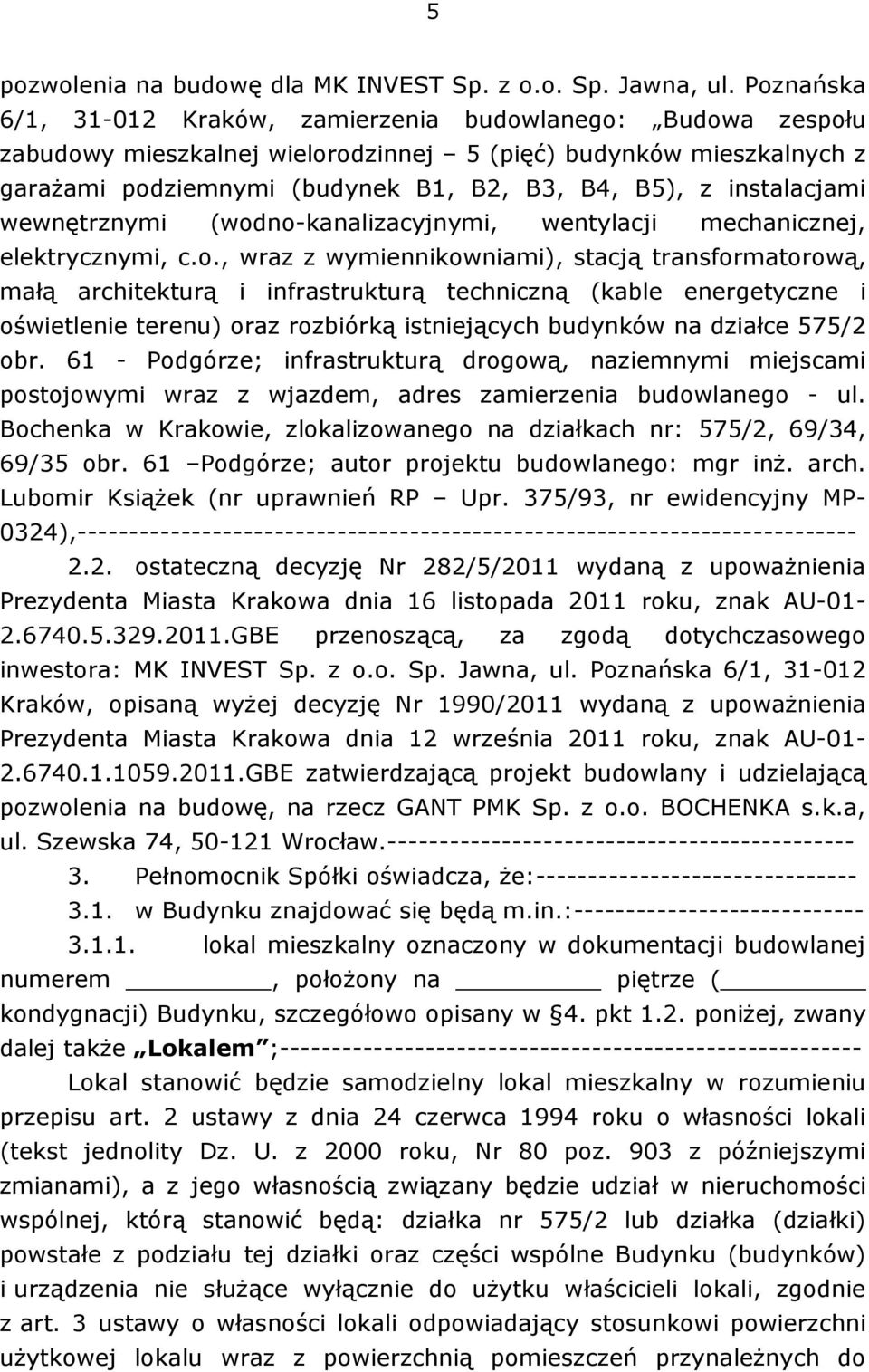 instalacjami wewnętrznymi (wod