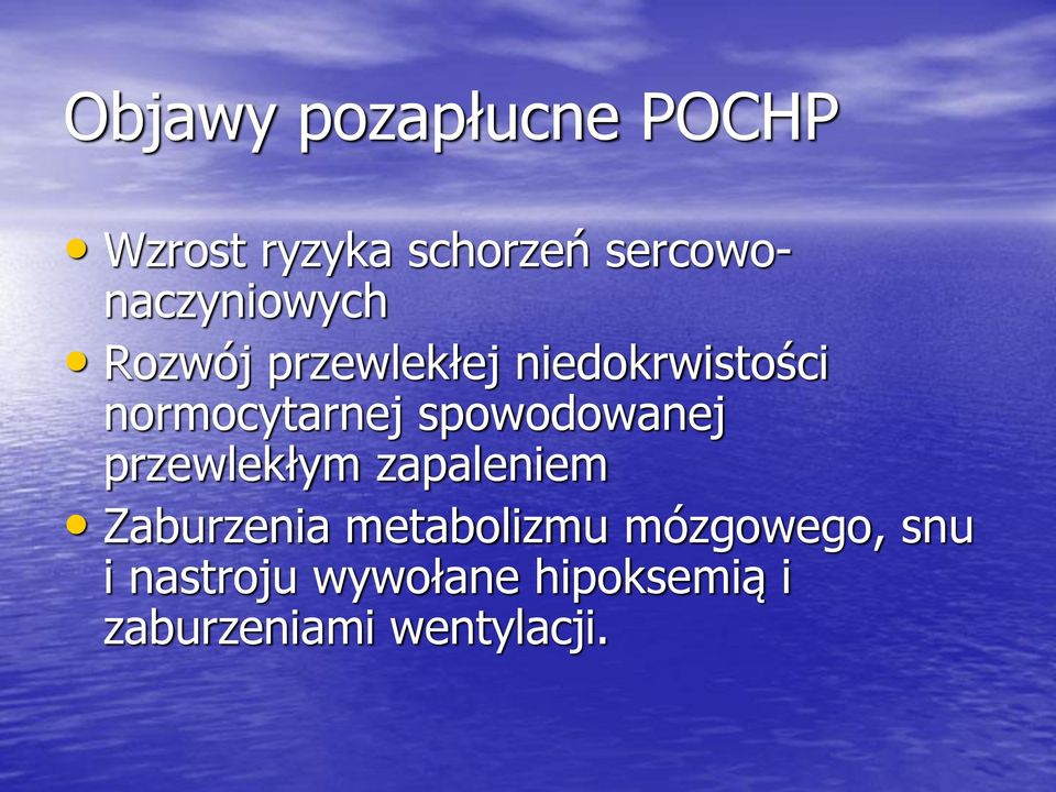 normocytarnej spowodowanej przewlekłym zapaleniem Zaburzenia