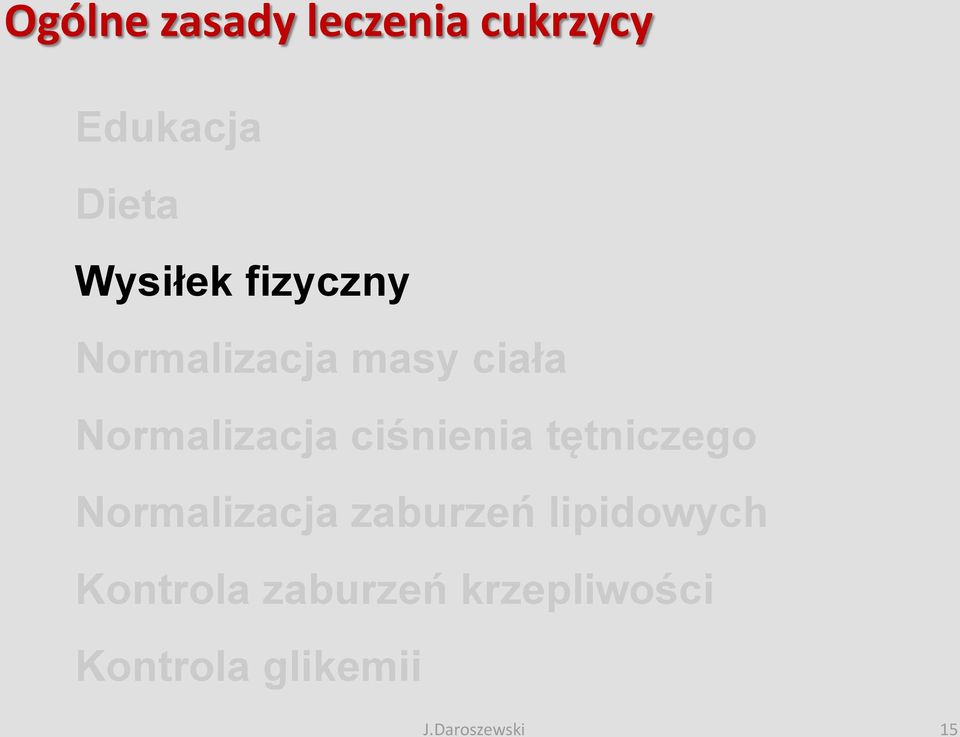 Normalizacja ciśnienia tętniczego Normalizacja