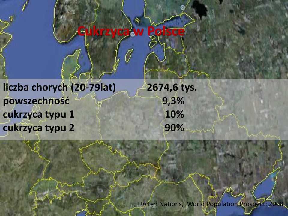 powszechność 9,3% cukrzyca typu 1 10%