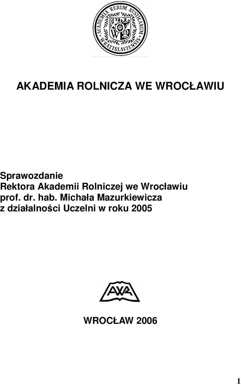 Wrocławiu prof. dr. hab.