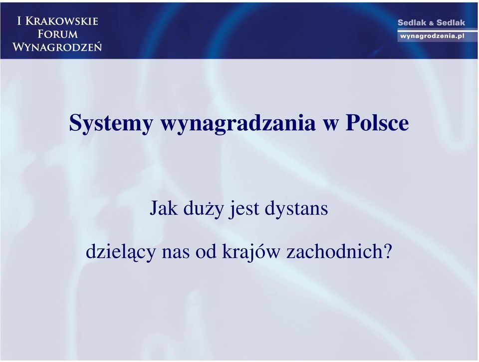 jest dystans dzielący