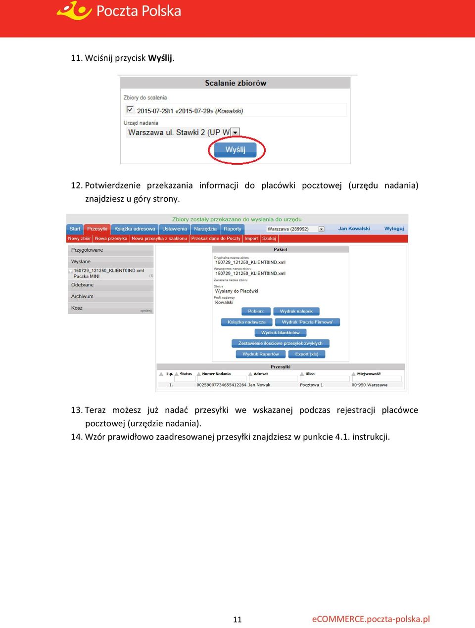 znajdziesz u góry strony. 13.