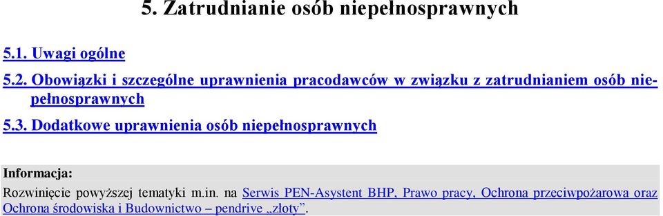 niepełnosprawnych 5.3.