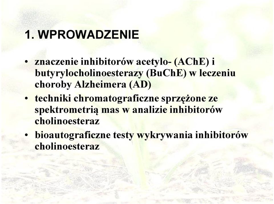 techniki chromatograficzne sprzężone ze spektrometrią mas w analizie