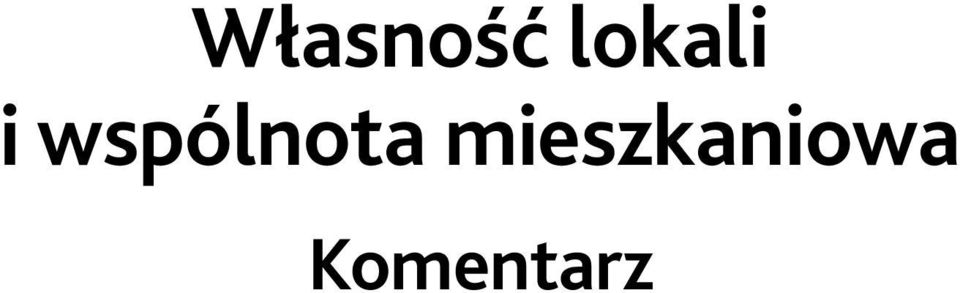wspólnota
