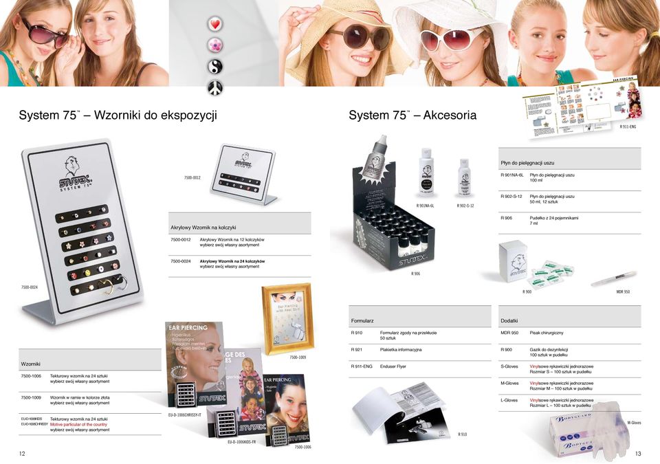 healing R 911-ENG Płyn do pielęgnacji uszu 7500-0012 R 901NA-6L R 901NA-6L Płyn do pielęgnacji uszu 100 ml R 902-S-12 Płyn do pielęgnacji uszu 50 ml, 12 sztuk R 906 Pudełko z 24 pojemnikami 7 ml R