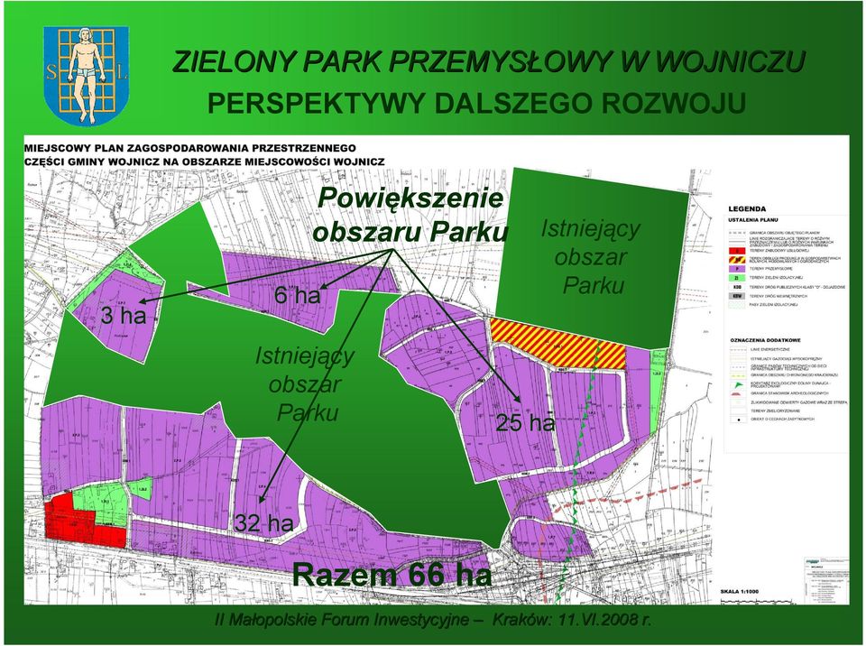 Istniejący obszar Parku Istniejący