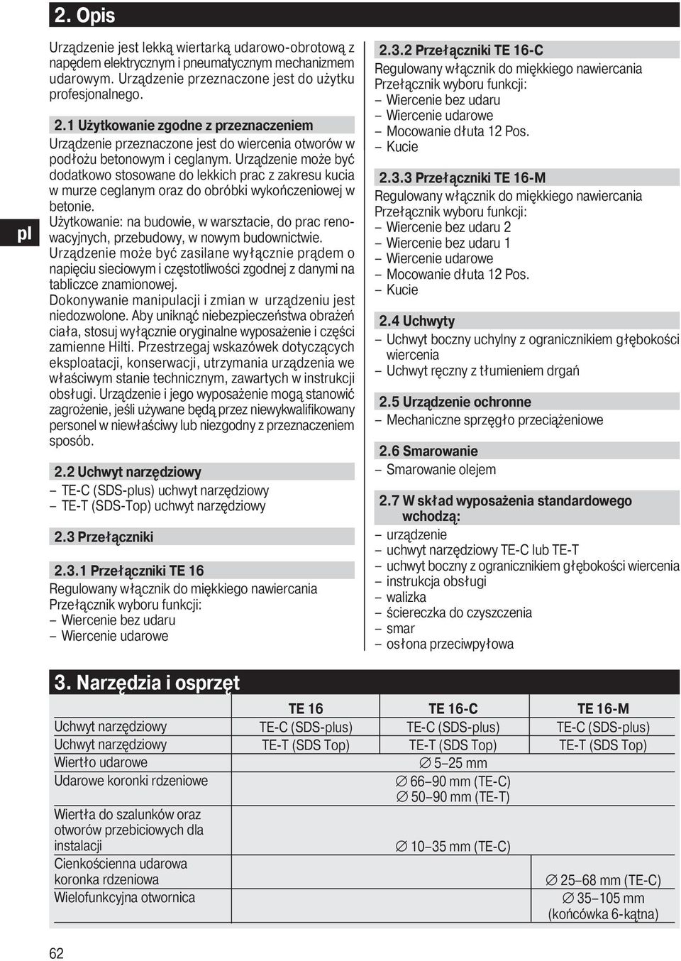 Użytkowanie: na budowie, w warsztacie, do prac renowacyjnych, przebudowy, w nowym budownictwie.