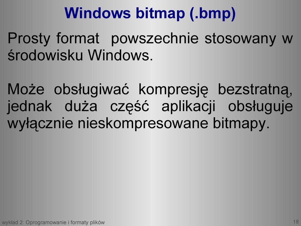 środowisku Windows.