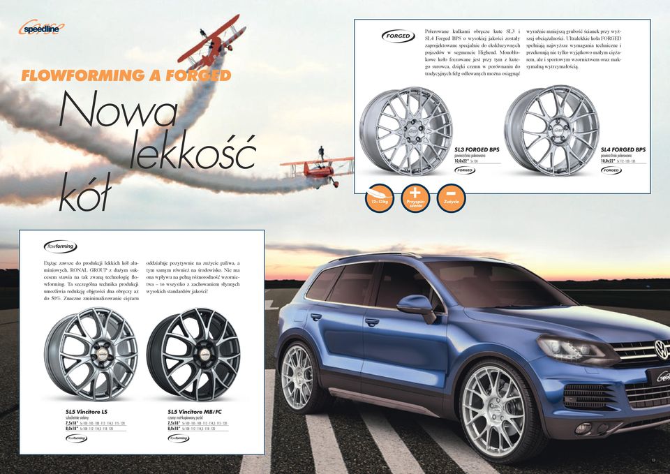 Ultralekkie koła FORGED spełniają najwyższe wymagania techniczne i przekonują nie tylko wyjątkowo małym ciężarem, ale i sportowym wzornictwem oraz maksymalną wytrzymałością.