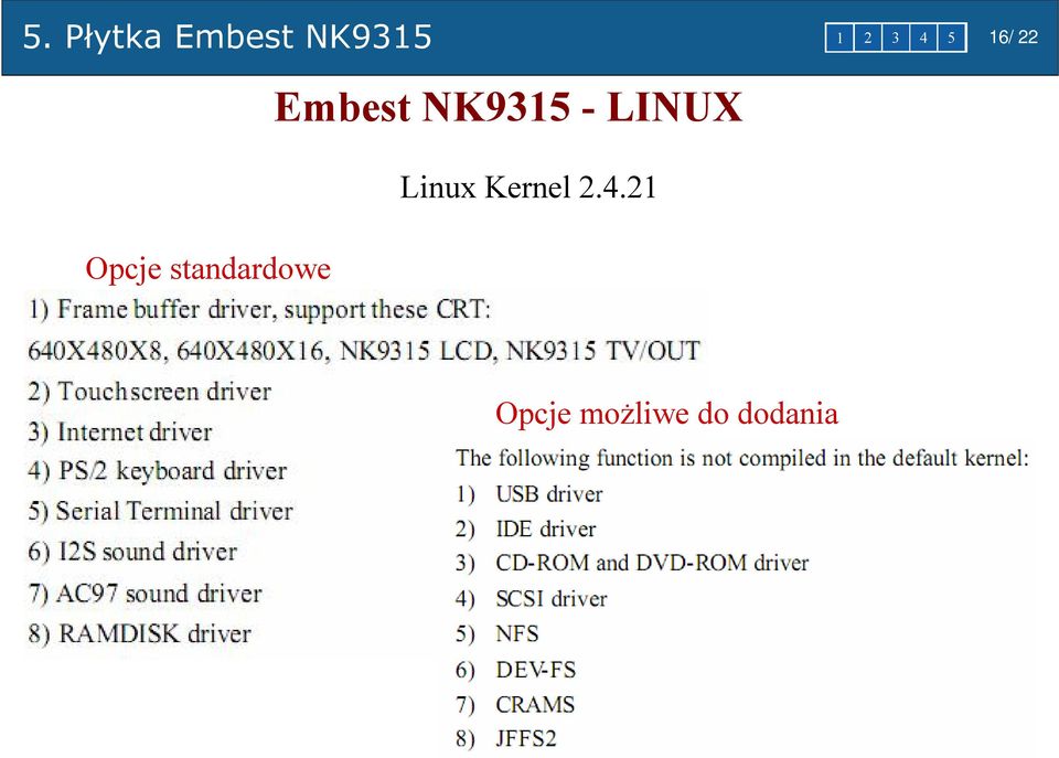 Embest NK9315 - LINUX Linux