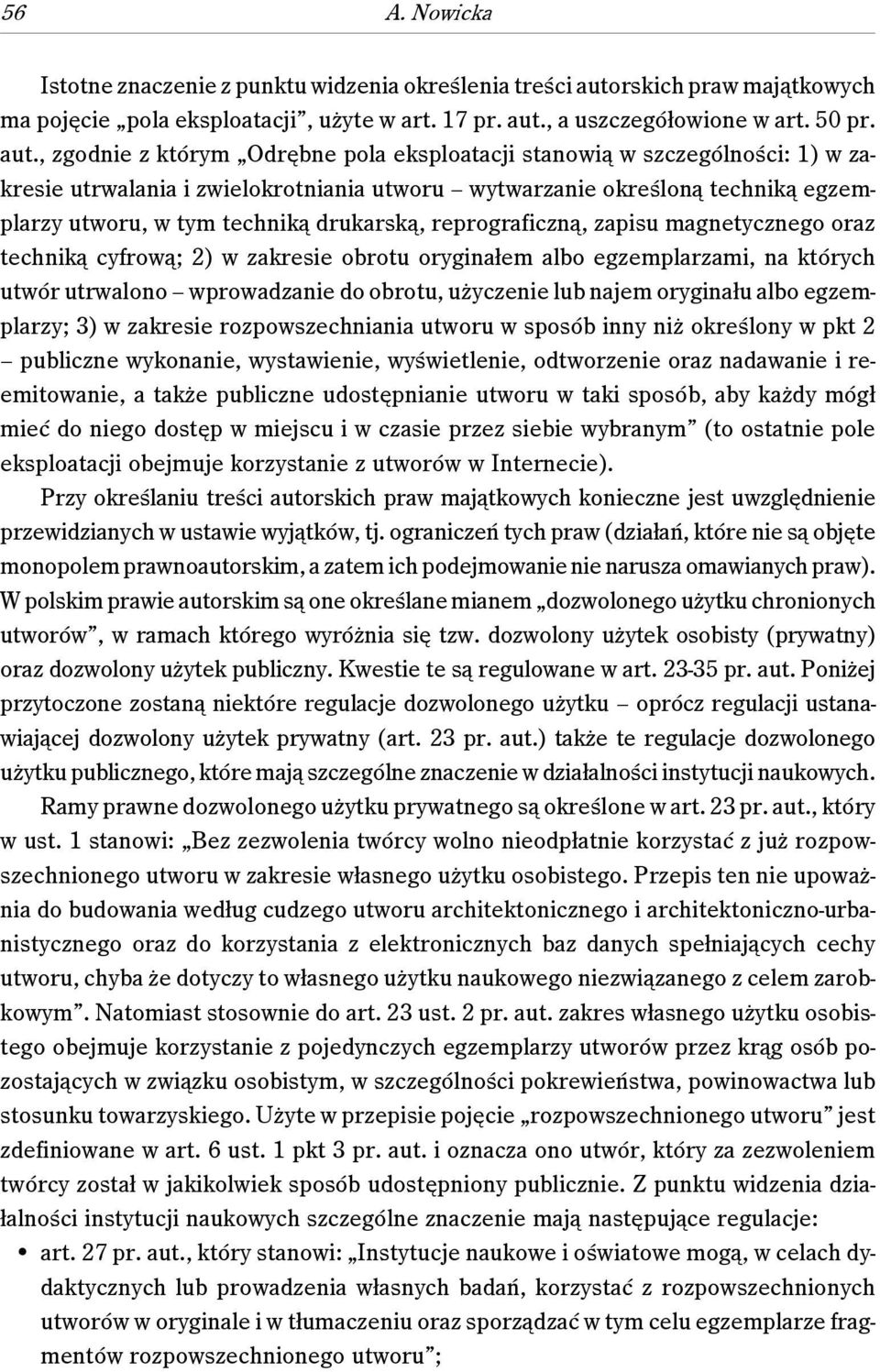 , a uszczegółowione w art. 50 pr. aut.