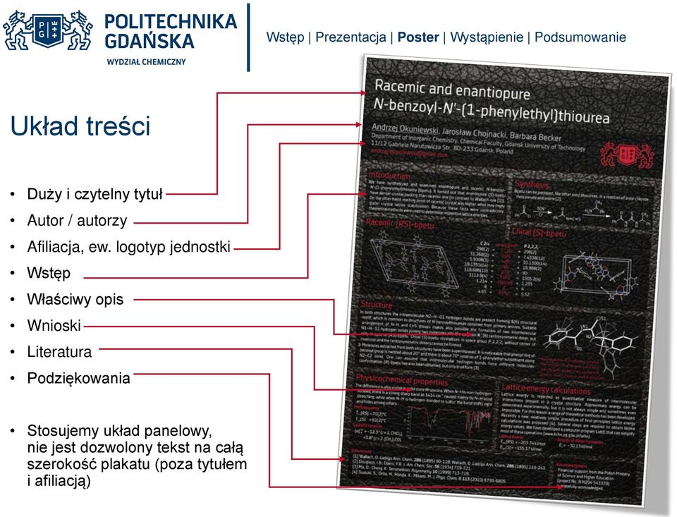 logotyp jednostki Wstęp Właściwy opis Wnioski Literatura