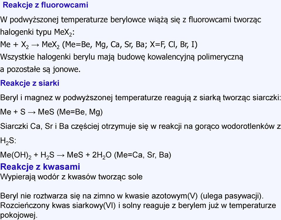 Dla pierwiastków bloku s elektrony walencyjne to: ns, gdzie n to ostatnia  powłoka - PDF Free Download