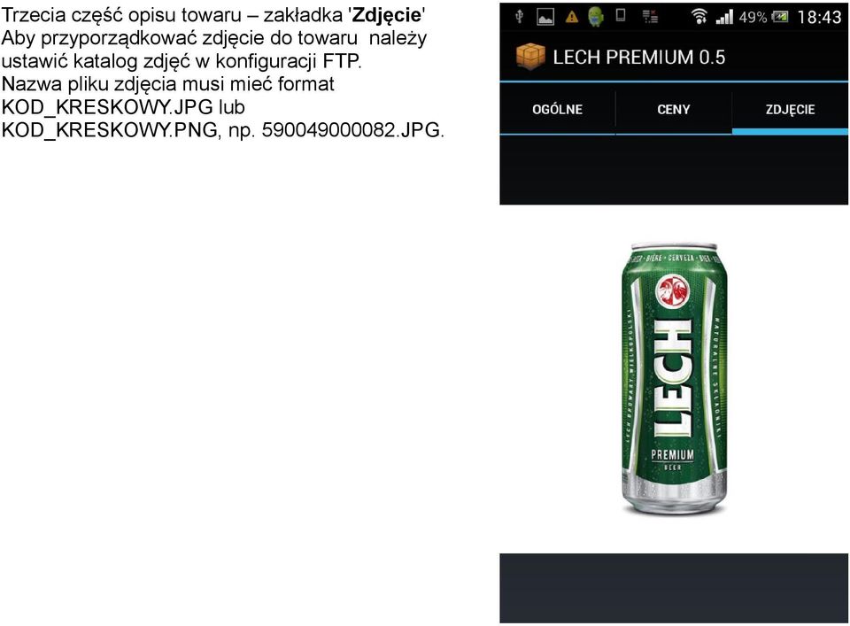 zdjęć w konfiguracji FTP.