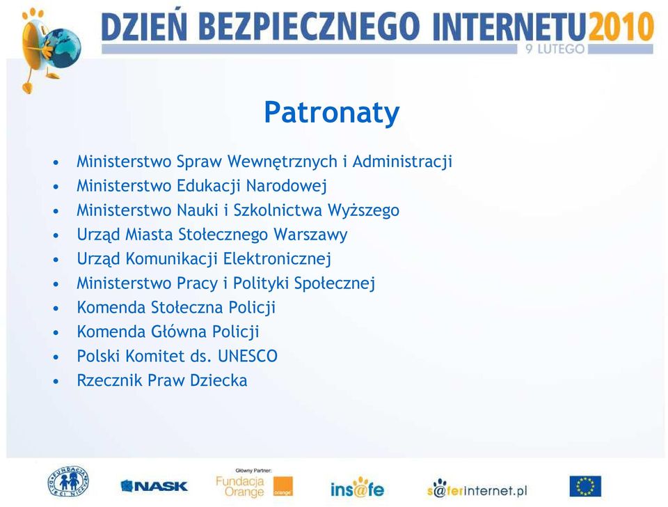 Warszawy Urząd Komunikacji Elektronicznej Ministerstwo Pracy i Polityki Społecznej