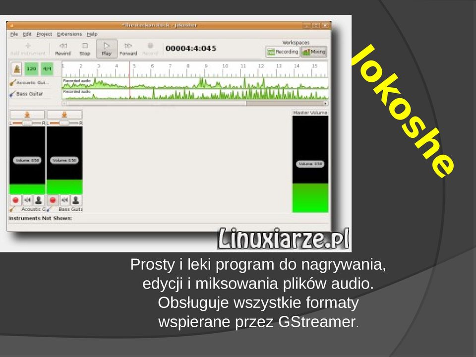 plików audio.