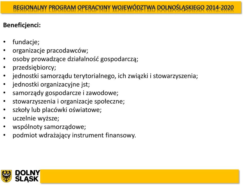 organizacyjne jst; samorządy gospodarcze i zawodowe; stowarzyszenia i organizacje społeczne;