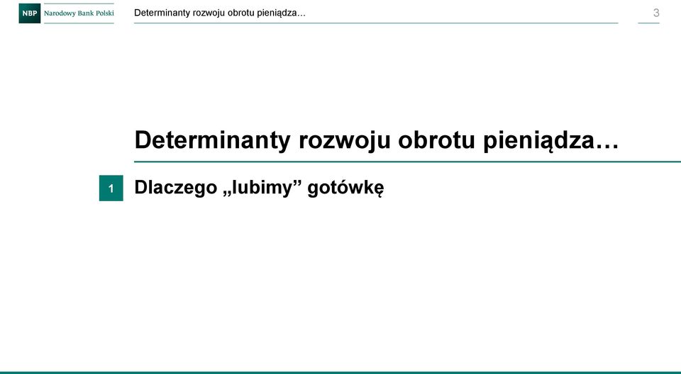 obrotu pieniądza 1