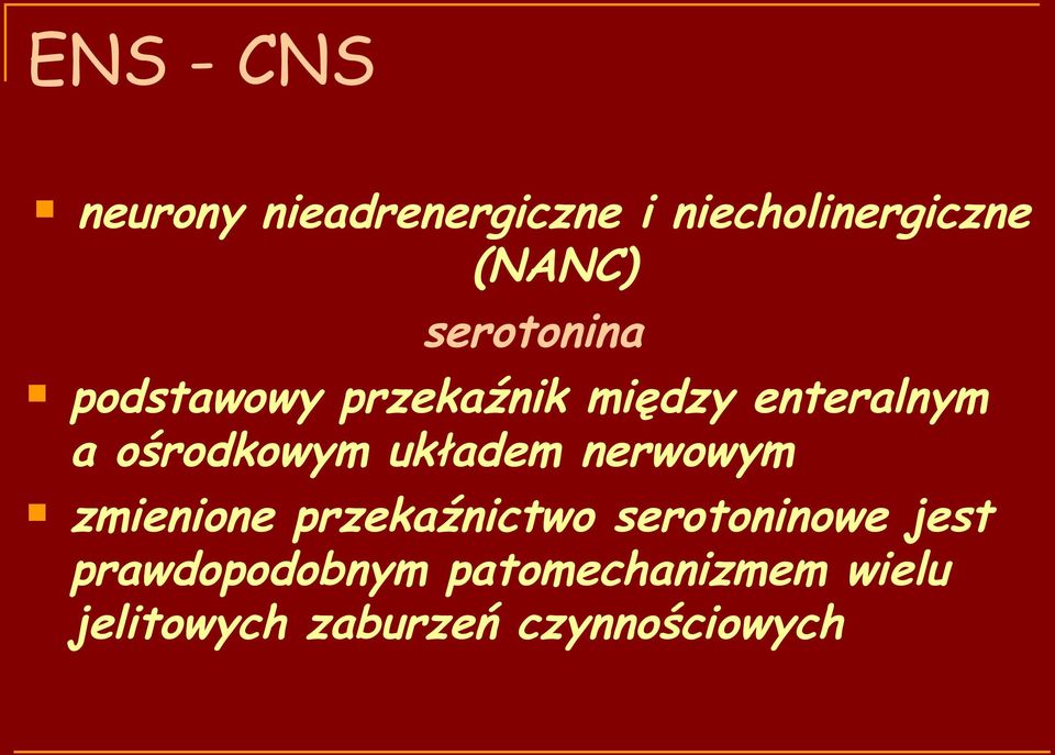 układem nerwowym zmienione przekaźnictwo serotoninowe jest