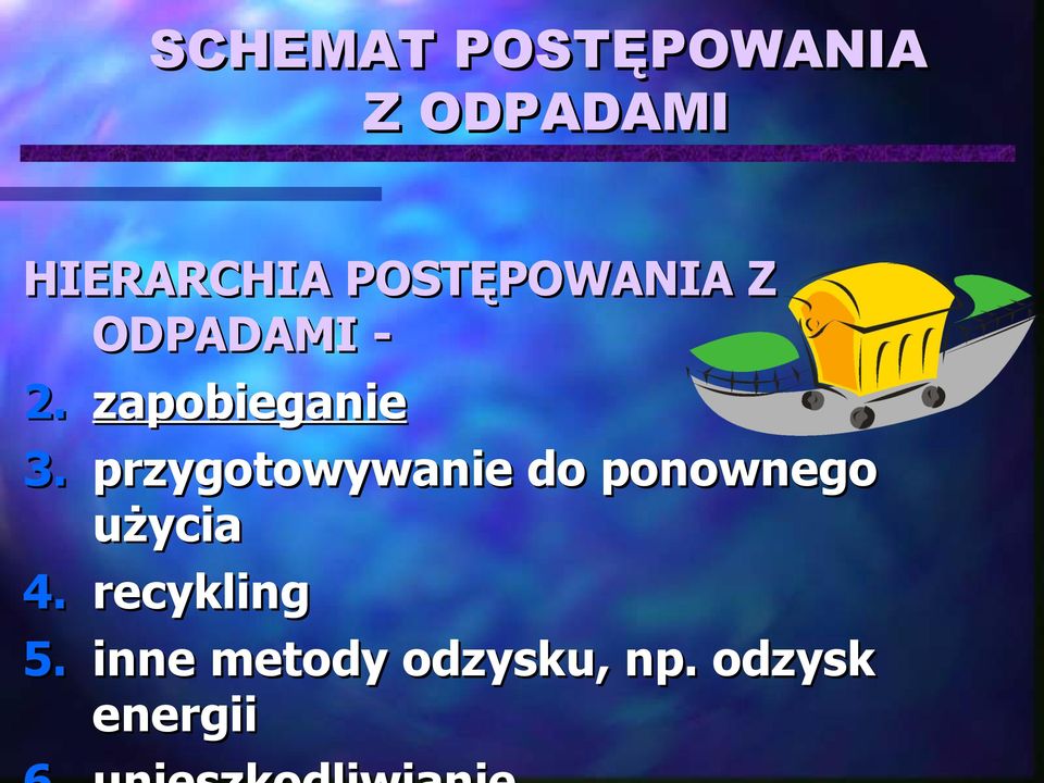 przygotowywanie do ponownego użycia 4.