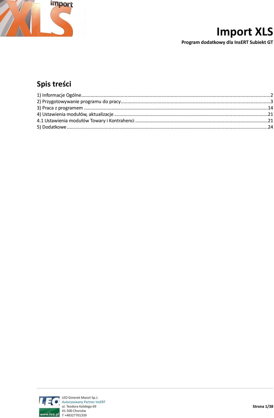 .. 3 3) Praca z programem.