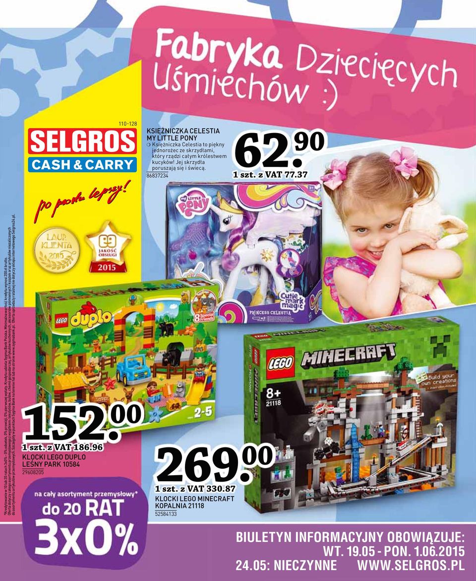 Oferta dotyczy całego asortymentu przemysłowego z wyjątkiem: tekstyliów, butów, chemii gospodarczej, artykułów kuchennych, akcesoriów piśmiennych i książek oraz artykułów niezaliczonych do