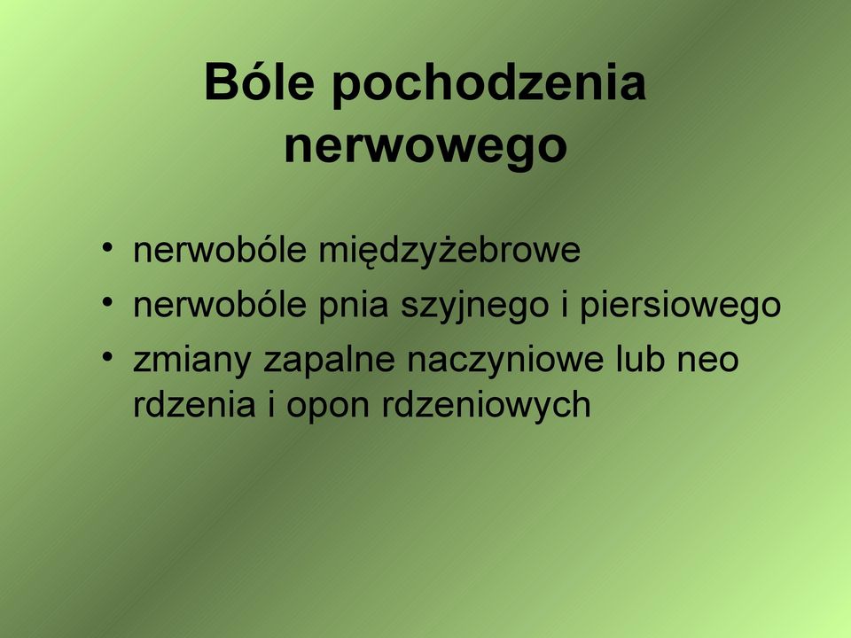 i piersiowego zmiany zapalne