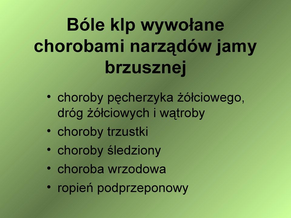 żółciowych i wątroby choroby trzustki choroby
