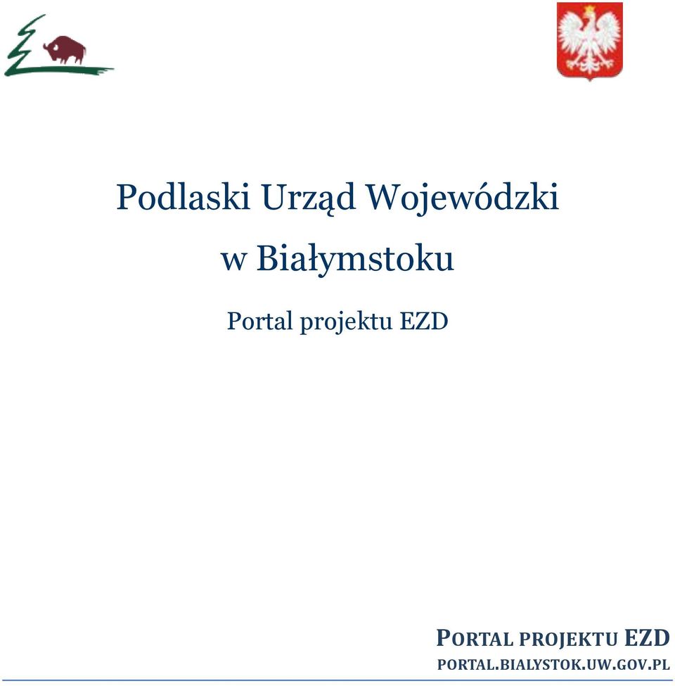 projektu EZD PORTAL