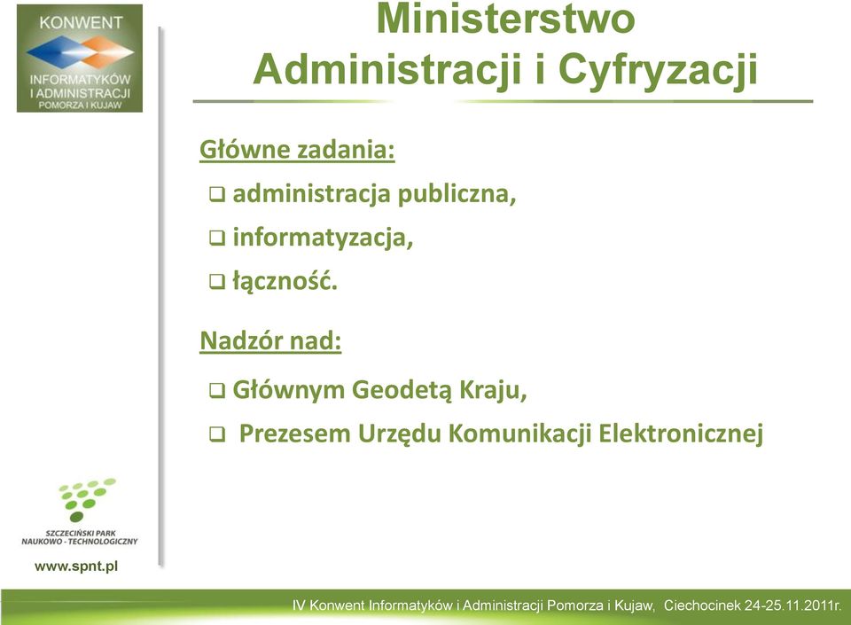 informatyzacja, łączność.