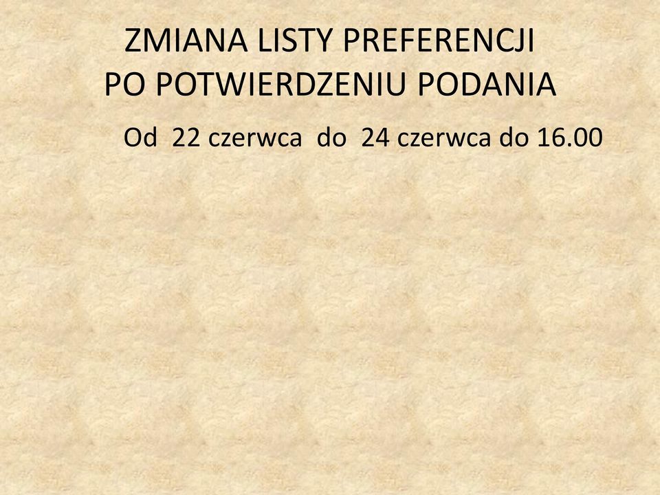 POTWIERDZENIU PODANIA