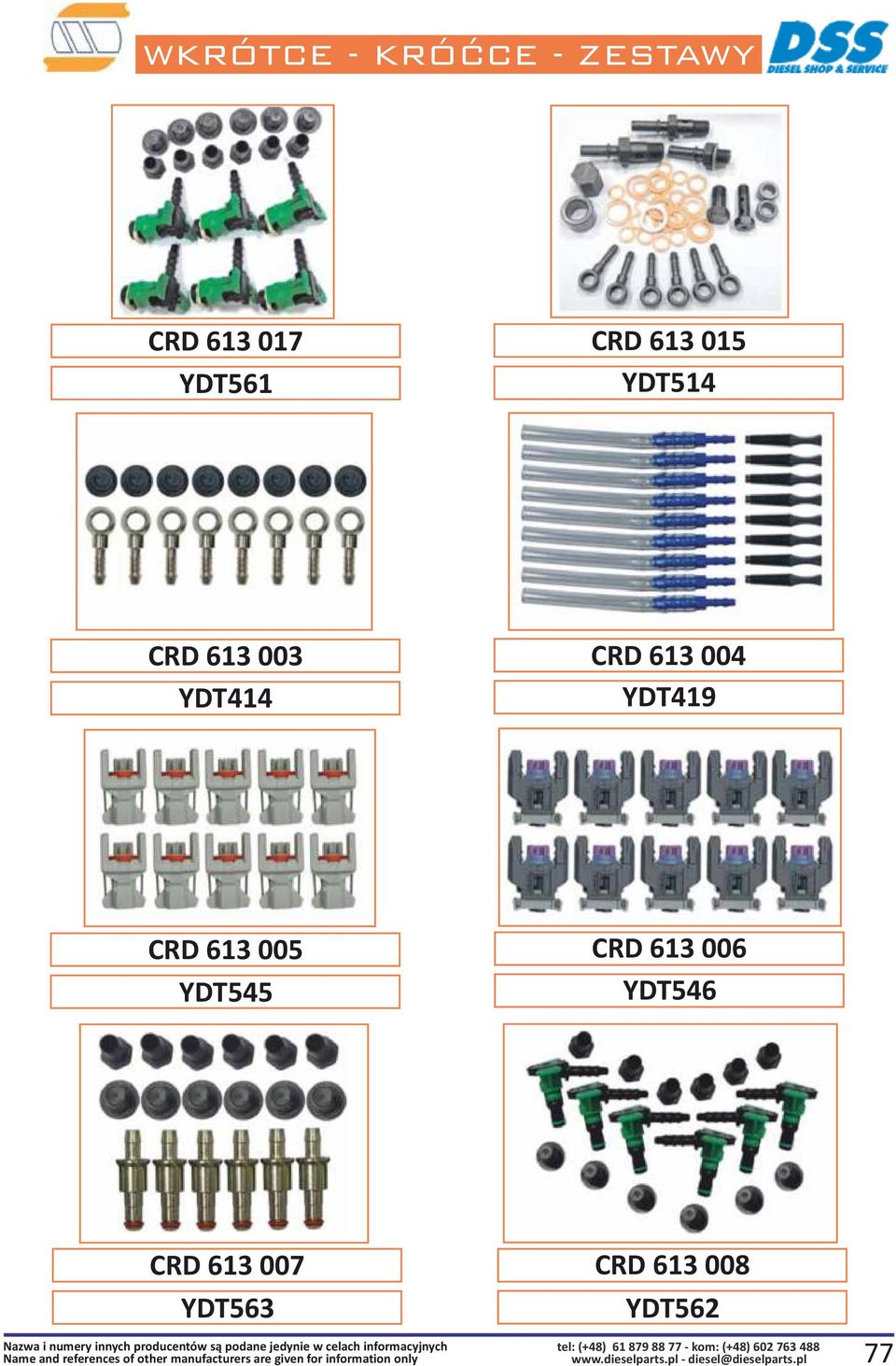 YDT55 CRD 6 006 YDT56 CRD 6 007 YDT56 CRD 6 008