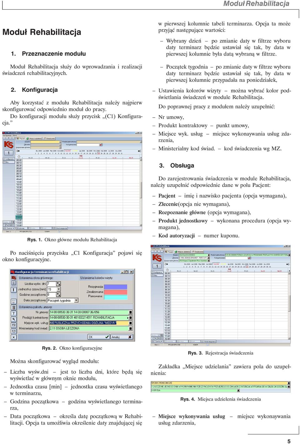 w pierwszej kolumnie tabeli terminarza.