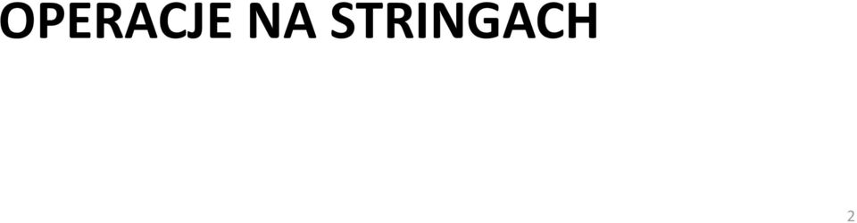 STRINGACH