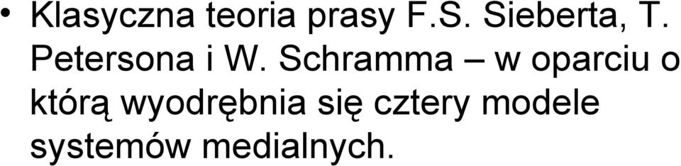 Schramma w oparciu o którą