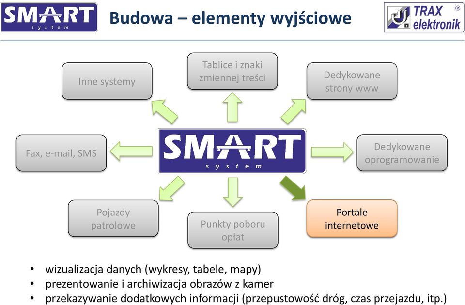 Portale internetowe wizualizacja danych (wykresy, tabele, mapy) prezentowanie i