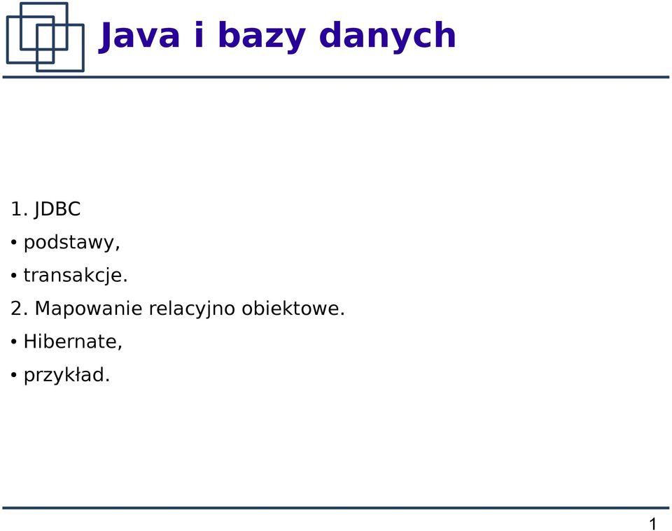 2. Mapowanie relacyjno