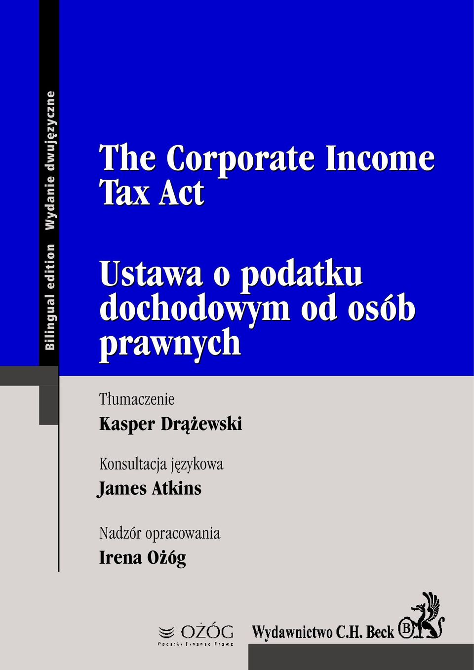 dochodowym od osób prawnych T umaczenie Kasper Drà
