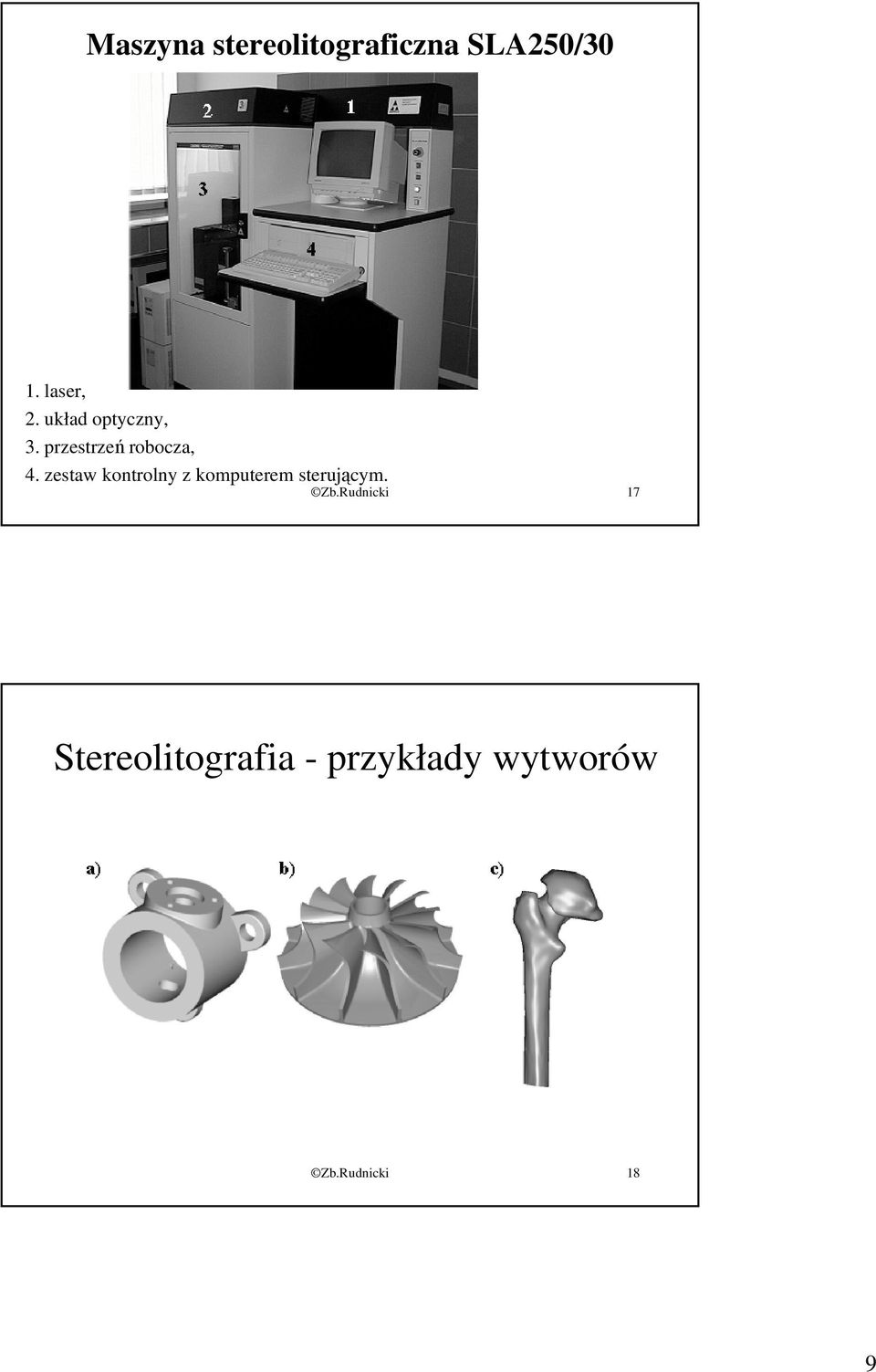 zestaw kontrolny z komputerem sterującym. Zb.
