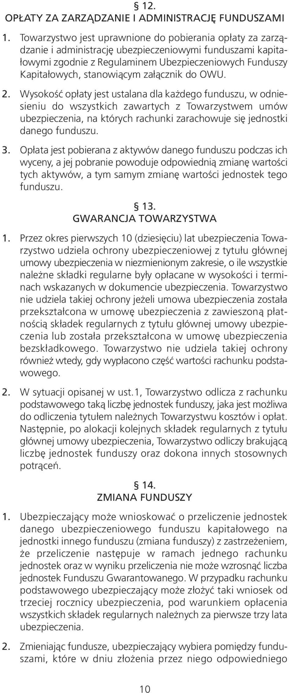 załącznik do OWU. 2.